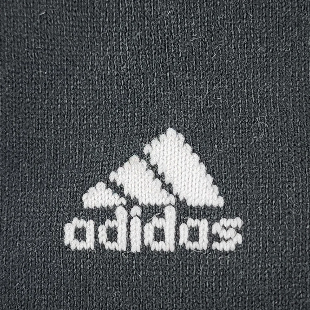 Adidas 2 Pairs Baseball Socks Over the Calf Mens M Black Aeroready Compression